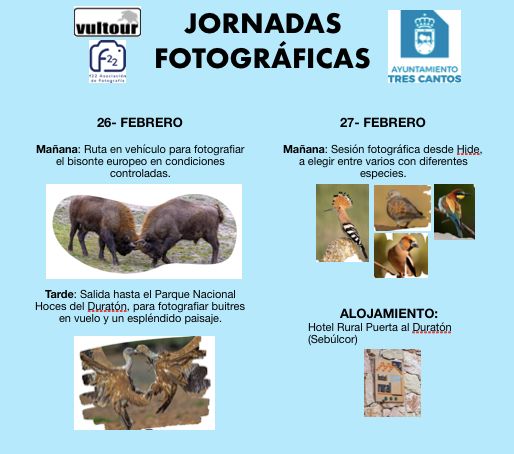 Jornadas de fotografía de naturaleza en Cantalejo